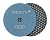 Алмазные гибкие шлифовальные круги Крестик Pads 7-STEP №1500 D100